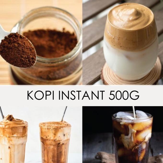 

Bubuk Kopi Instan Tampa Ampas 500gr Dalgona Coffee Gula Aren Coffee E88A