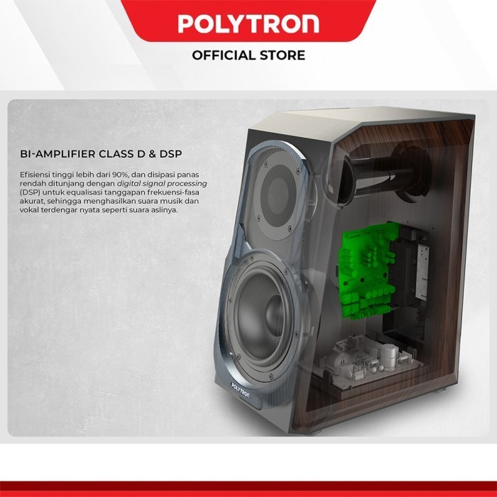 Polytron Hifi Speaker Audivo Phs 6A