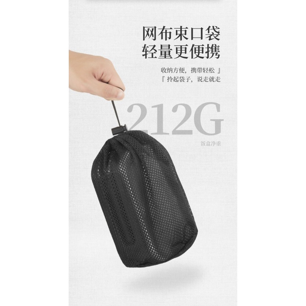 Lunch Box Nesting / Pot / Panci Camping Titanium Naturehike Cnh22Cj010