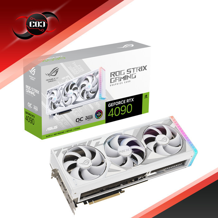 Asus Rog Strix Geforce Rtx 4090 24Gb Oc White Edition