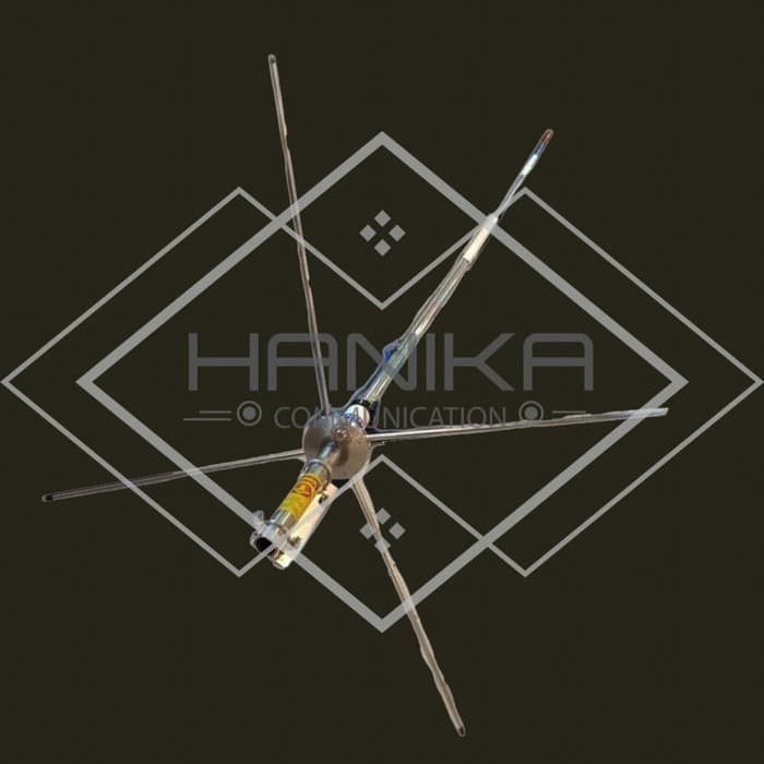 Gazden G7-144 Antena Base Vhf 144-148 7Dbi Model Hustler Usa Radio Rig