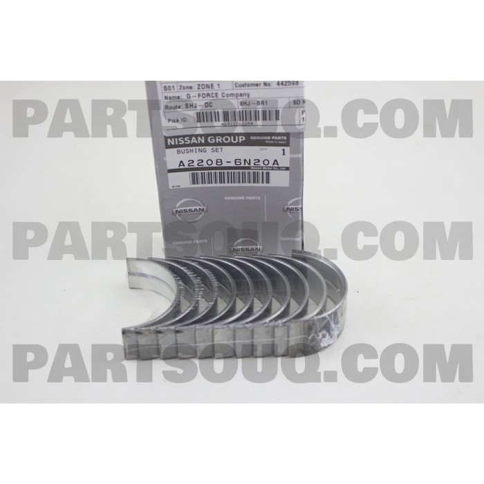 Bearing Set Crankshaft 0.25 Nissan Xtrail T30 Ori Genuine Part