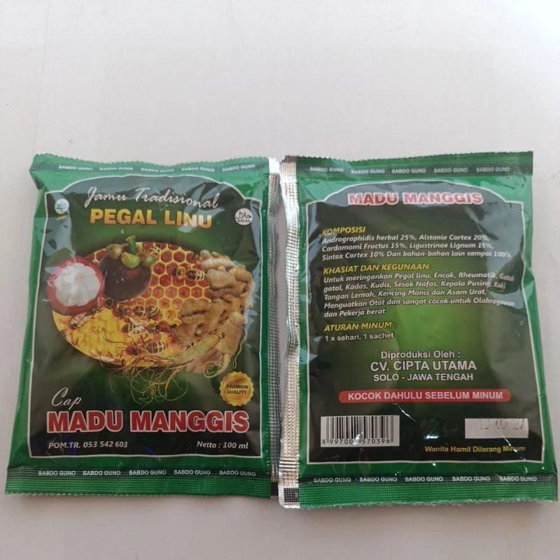 

JAMU PEGAL LINU MADU MANGGIS 1SACHET