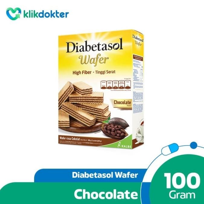 

Diabetasol Wafer Chocolate 2X50 Gr Original