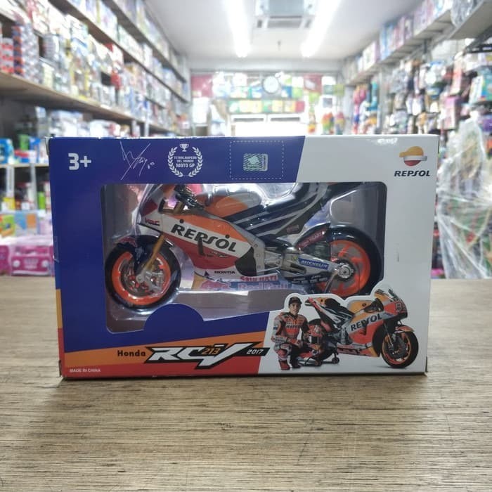 Miniatur Motor Maisto Motogp Marc Marquez 2017 110