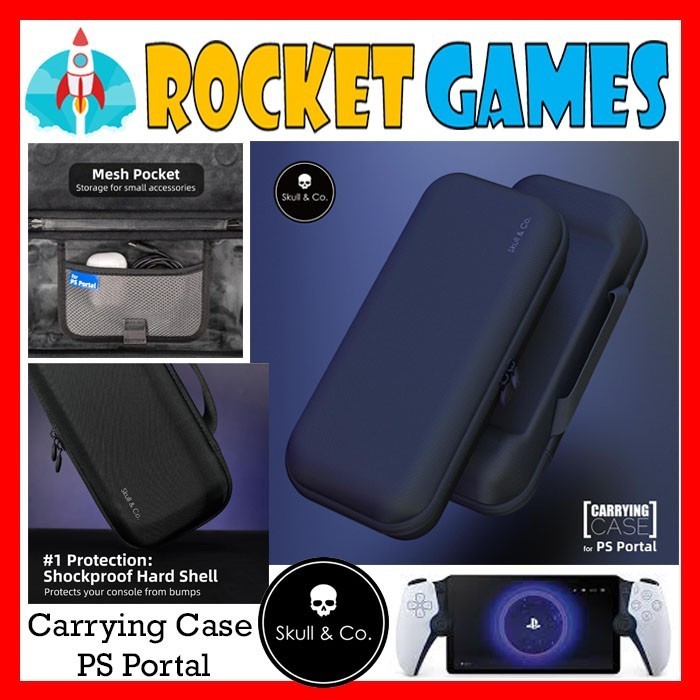 Skull & Co. Hard Carrying Case For Ps Portal Playstation Portal