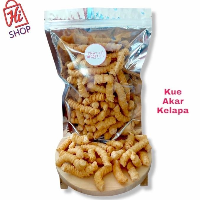 

Snack Jadul - Kue Akar Kelapa / Ulat Sagu Keju Jadul Homemade Premium Terbaik