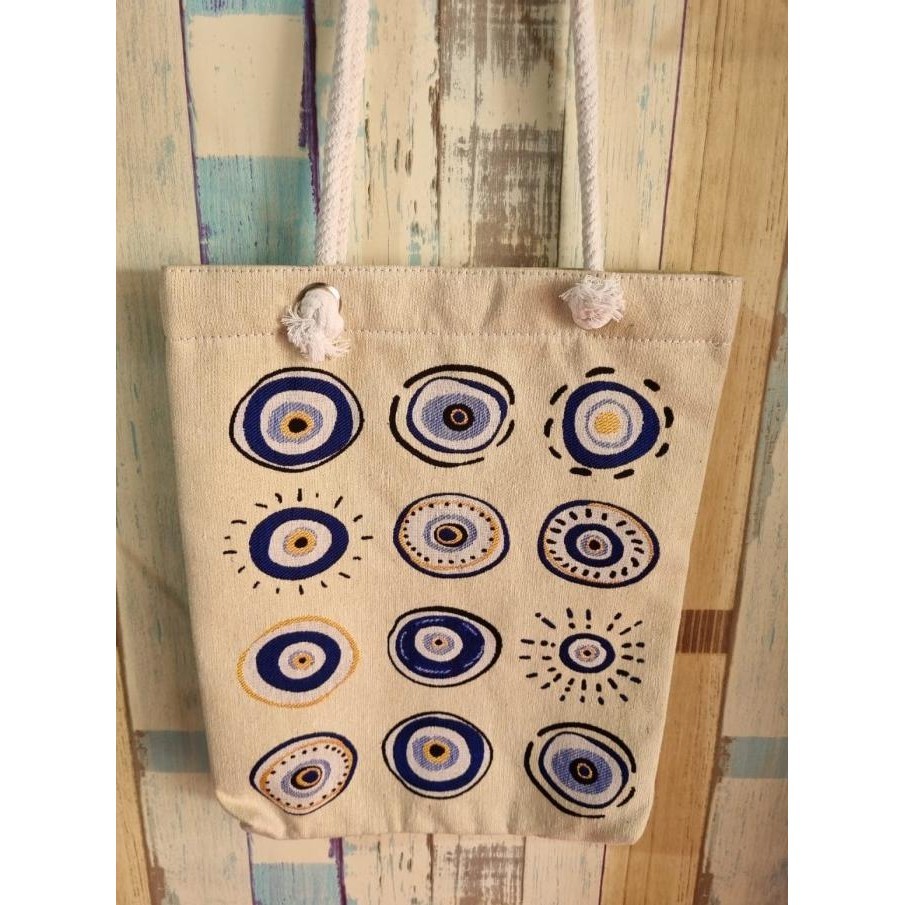 Tas Turki | Tas Kilim Tali Tambang Tanpa Resleting | Tote Bag Turki