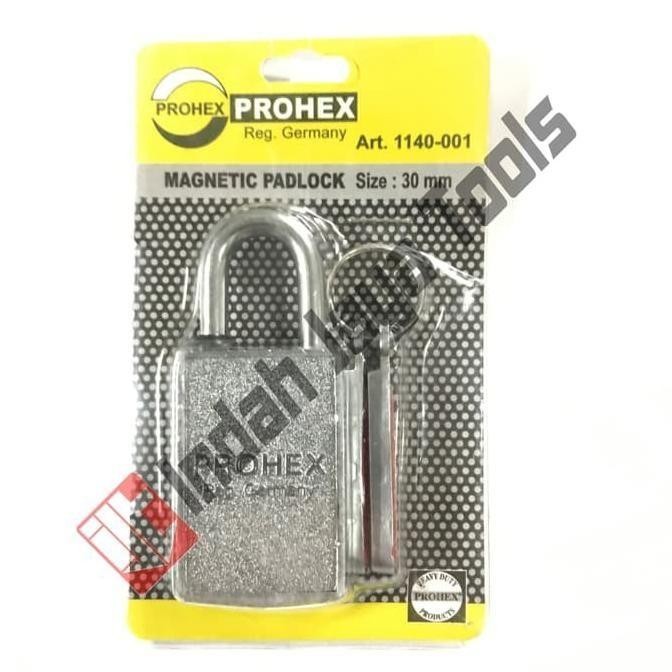 TERBARU GEMBOK MAGNET PROHEX 30 MM GEMBOK ANTI MALING GEMBOK PENGAMAN