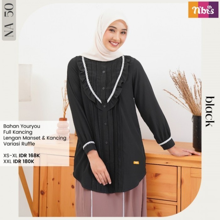 Atasan Kemeja Wanita Nibras Na 050 Na50 Na 50 Blouse Wanita Original TerlarisR33A