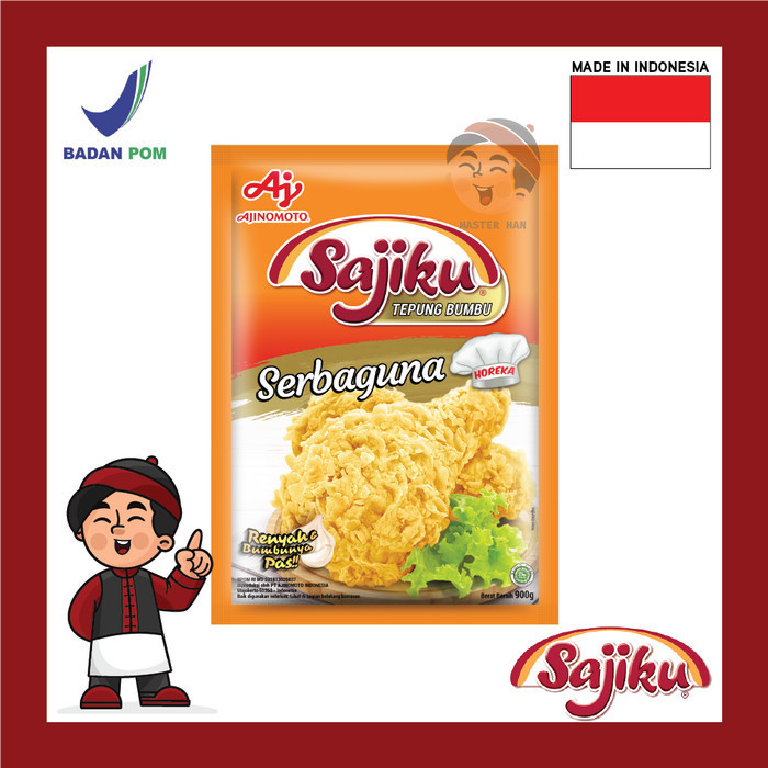 

Sajiku Tepung Bumbu Serbaguna 900gr
