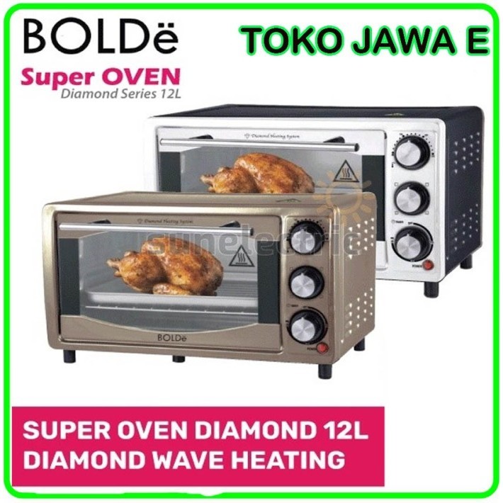 Bolde Super Oven Diamond Oven Listrik Kapasitas 12 Liter