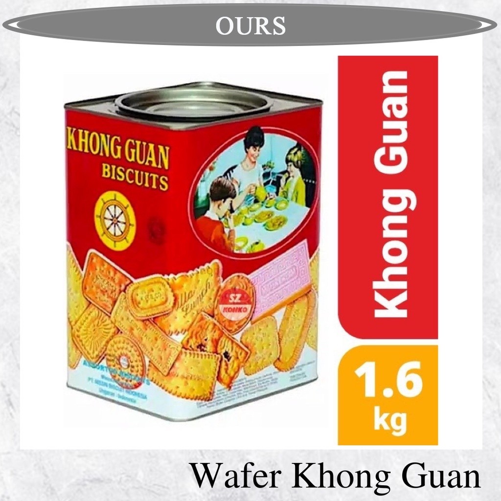 

Wafer Khong Guan Kaleng 1600Gr -Gratisongkir