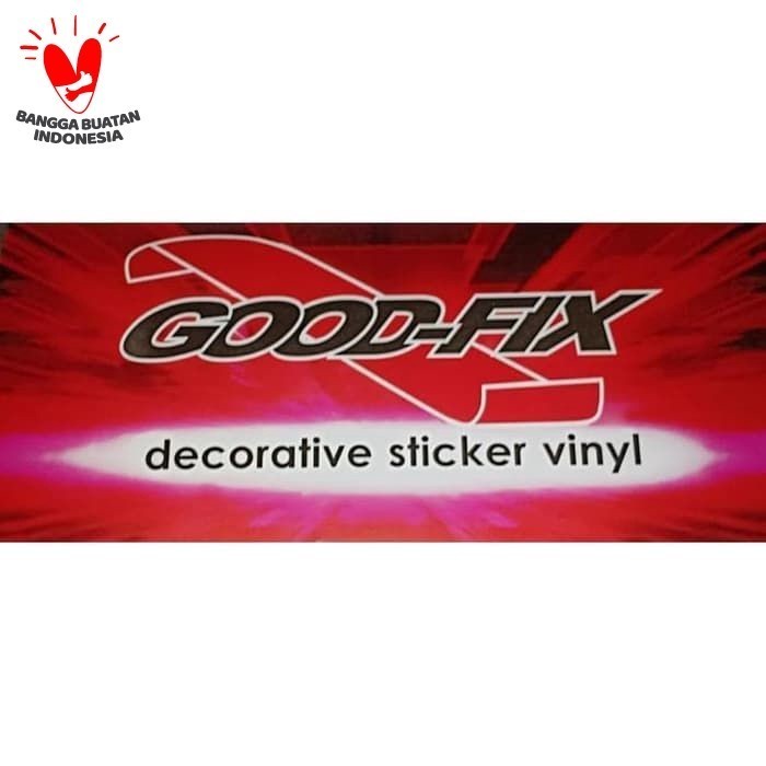 

Stiker / Sticker Vinyl Good-Fix / Goodfix Glossy / Matte / Transparant