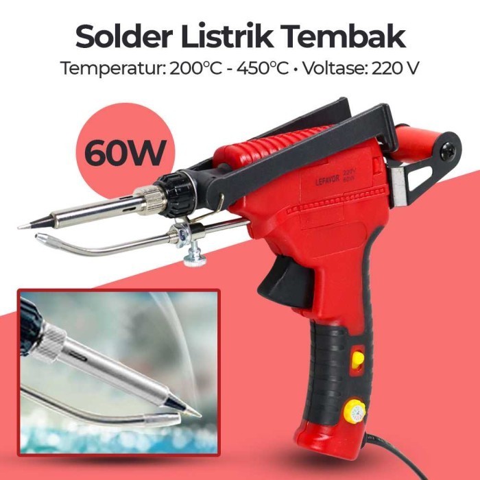 PISTOL LAS SOLDER LISTRIK TEMBAK TIN GUN ADJUSTABLE TIMAH OTOMATIS