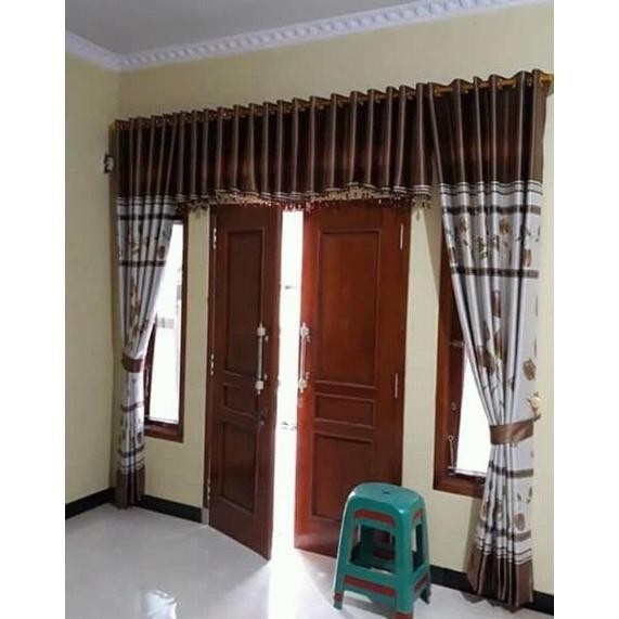 PROMO KEMBALI GORDEN PAKET GORDEN 1SET GORDEN DAN PONI JENDELA PINTU 1SET MODEL TERBARU GORDEN MOTIF