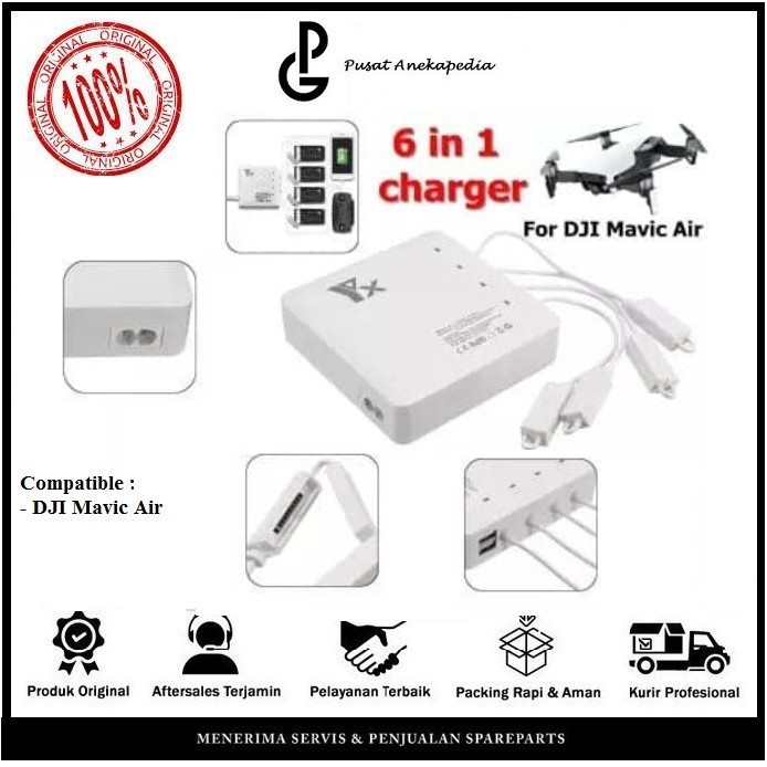 Dji Mavic Air Charger Hub 6in1 - Charging Hub Mavic Air