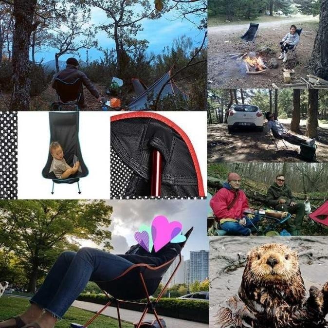 JOCESTYLE Kursi Lipat camping mancing / kursi outdoor Folding Chair