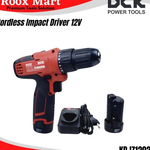 Sale| DCK KDJZ1202i Cordless Impact Drill 12V Bor Baterai 10MM KDJZ1202