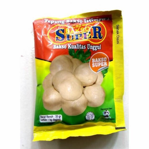 

tepung pengenyal bakso cap bakso super 33gr