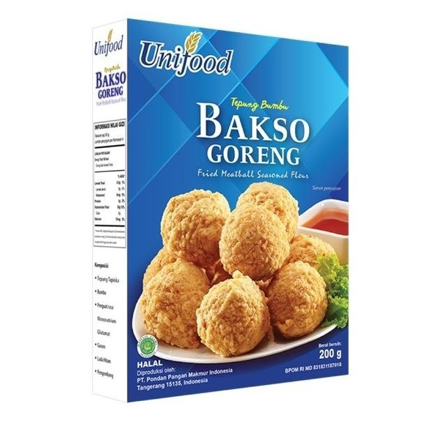 

Pondan Unifood - Tepung Bumbu Bakso Goreng - 200 gr