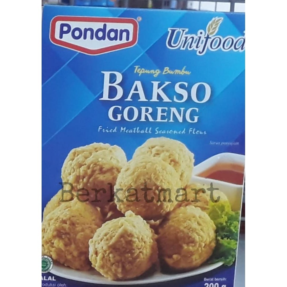 

Pondan Tepung Bumbu Bakso Goreng Unifood 200 gr