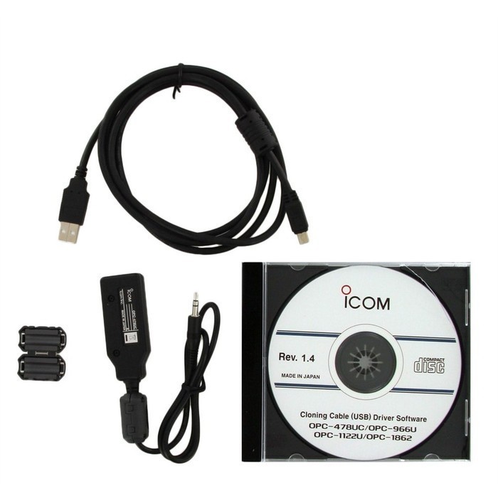 Icom Opc-478Uc Kabel Program Dan Software Ic-V80 V88 Ori Cloning Cable