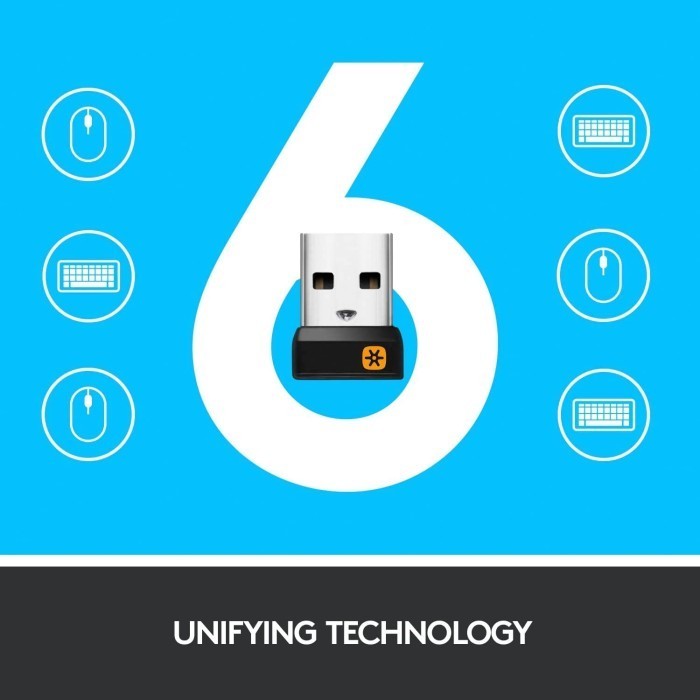 Keyboard Wireless Logitech With Touchpad K400R Plus Original