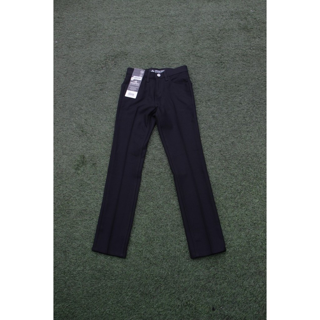 {DimasShop} lea jeans permanent press - Hitam 29 Murah