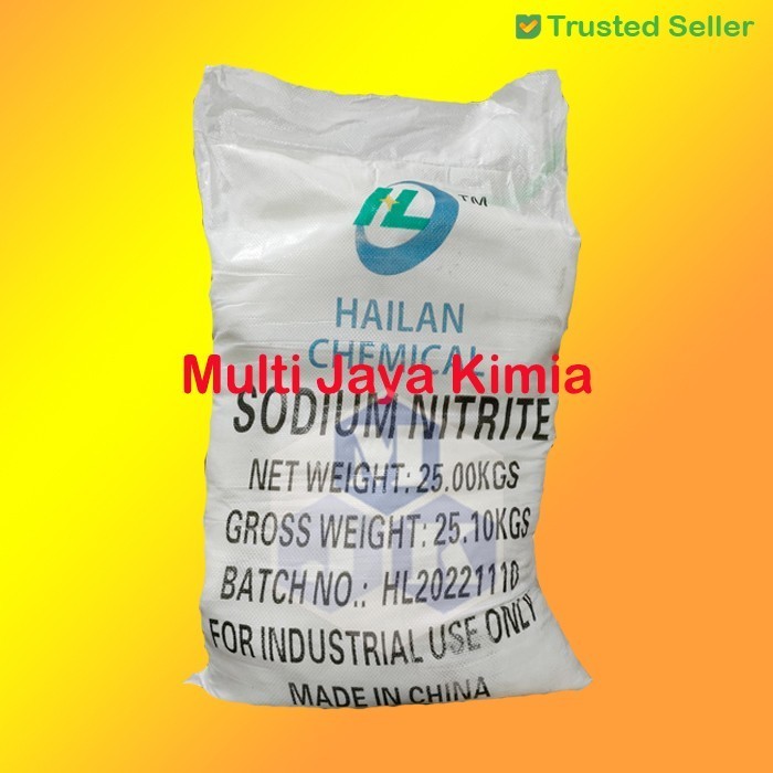 Sodium Nitrite / Natrium Nitrit Teknis 25Kg