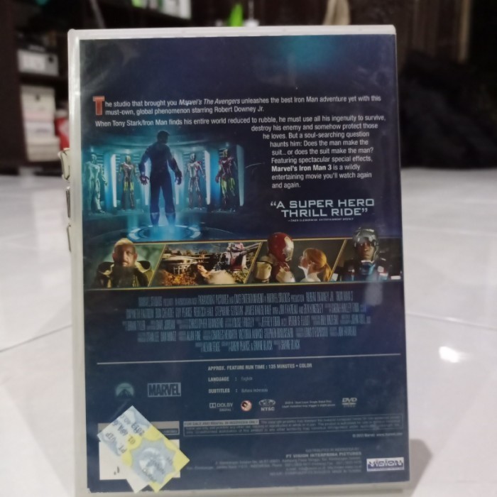 DVD original iron Man 3 BEKAS