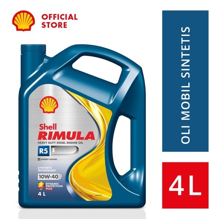 OLI MESIN MOBIL SHELL RIMULA R5E (4L)
