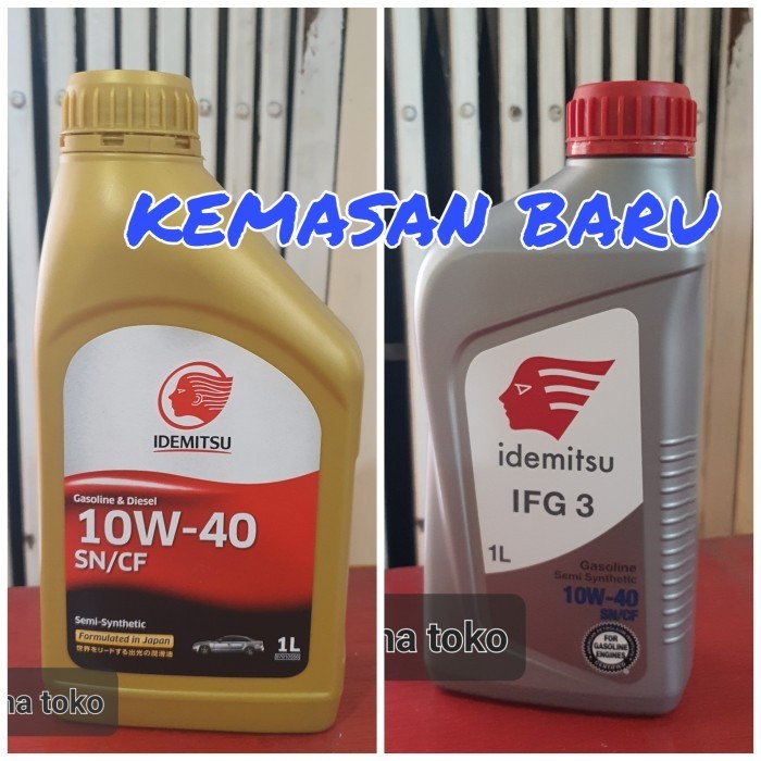 OLI MESIN MOBIL IDEMITSU 10W 40 1 LITER