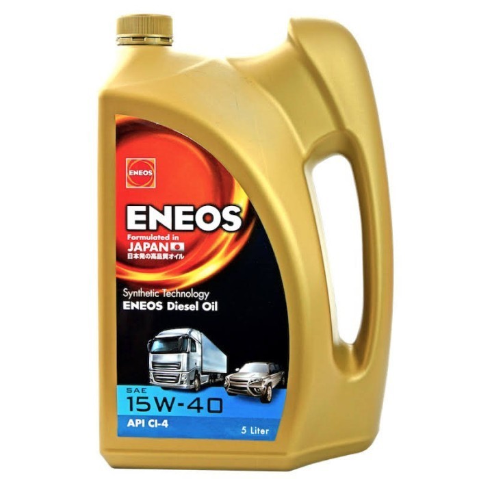 OLI MESIN MOBIL ENEOS DIESEL OIL CI-4 15W40 15W/40 15W-40 4L