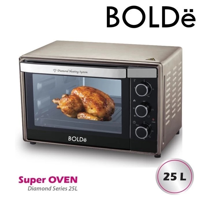 Bolde Super Oven Diamond Oven Listrik Kapasitas 25 Liter