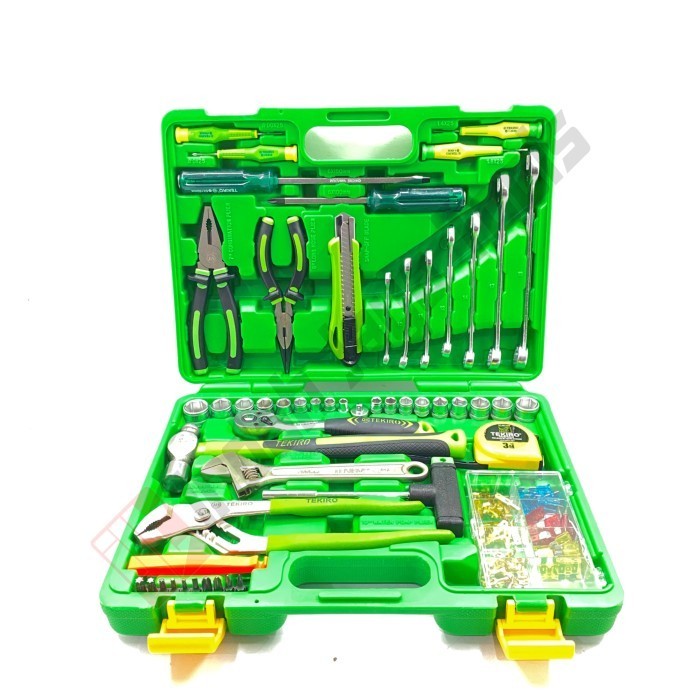 Tekiro Sc-Mt0626 Mechanic Tool Set 60 Pcs - Toolkit Tool Kit Perkakas Termurah Terlaris Promo