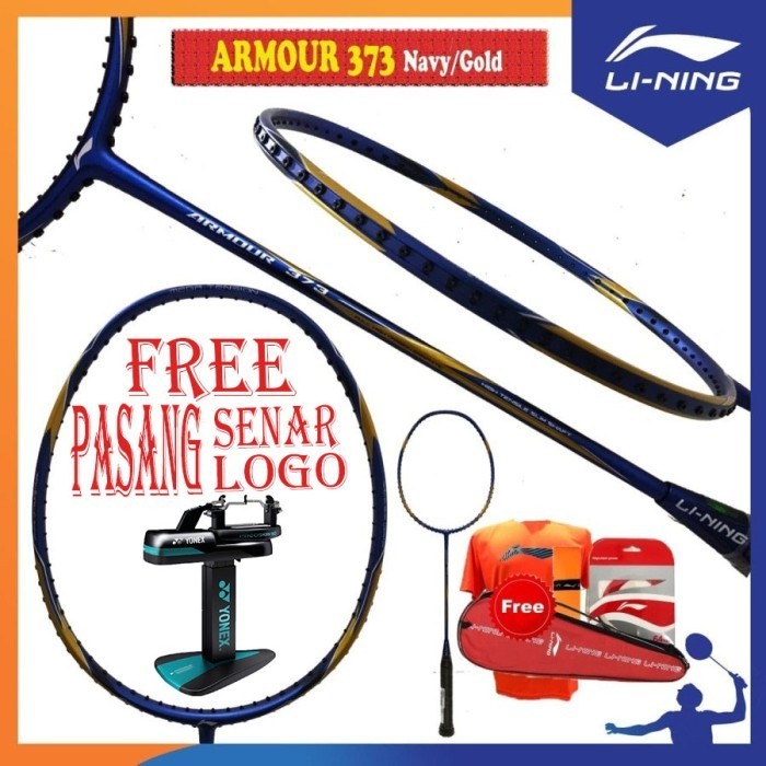 Lining Armour 232 353 252 373 Raket Badminton Original