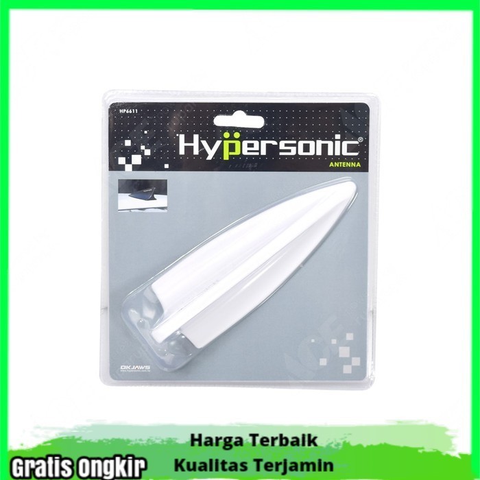 Hypersonic Antena Mobil Sirip Hiu Hp6611 - Putih