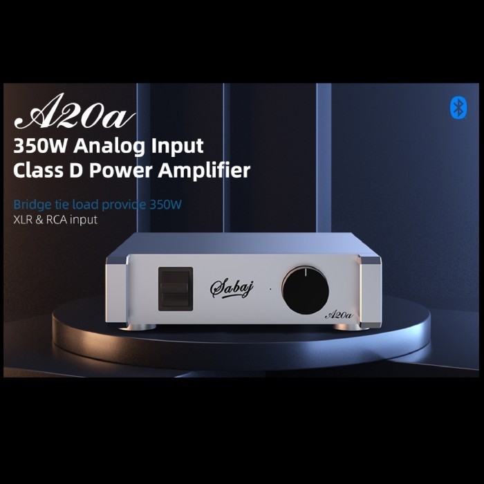 Sabaj A20A 2022 Version350W Analog Input Class D Power Amplifier Termurah Terlaris Promo