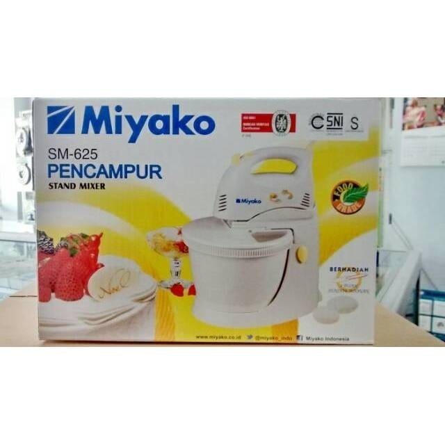 Hand Mixer Miyako Sm-625 Stand Mixer Plus Mangkuk Miyako Sm 625