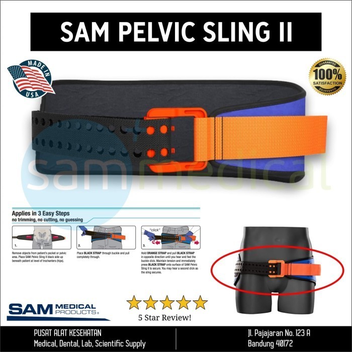 Sam Pelvic Sling Ii / Pelvis Pinggul Supporter Tulang (100% Original) Termurah Terlaris Promo