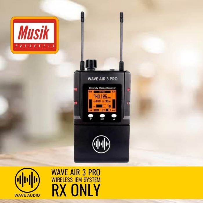 Wave Audio Monitor Wave Air 3 Pro Receiver Wireless Iem Receiver