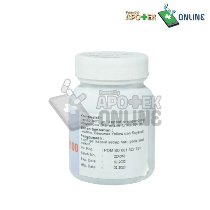 Q-Ten 100Mg 30 Softcaps