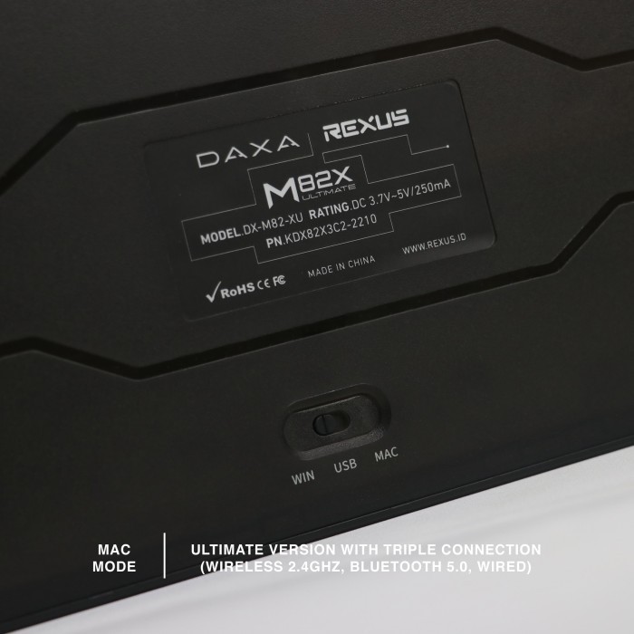 Rexus Keyboard Gaming Mekanikal Daxa M82X Ultimate