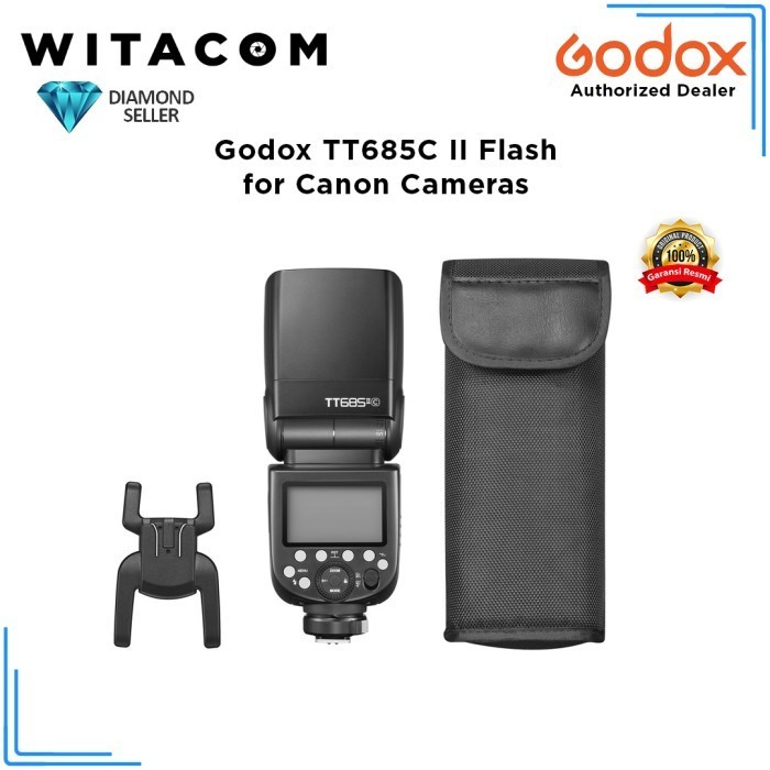 Godox Tt685Cii / Tt685C Ii / Tt685 C Ii Flash For Canon Cameras