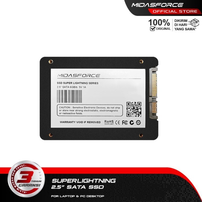 Ssd 512Gb Midasforce Superlightning