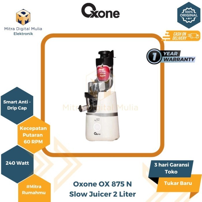 Oxone Ox 875 N Slow Juicer