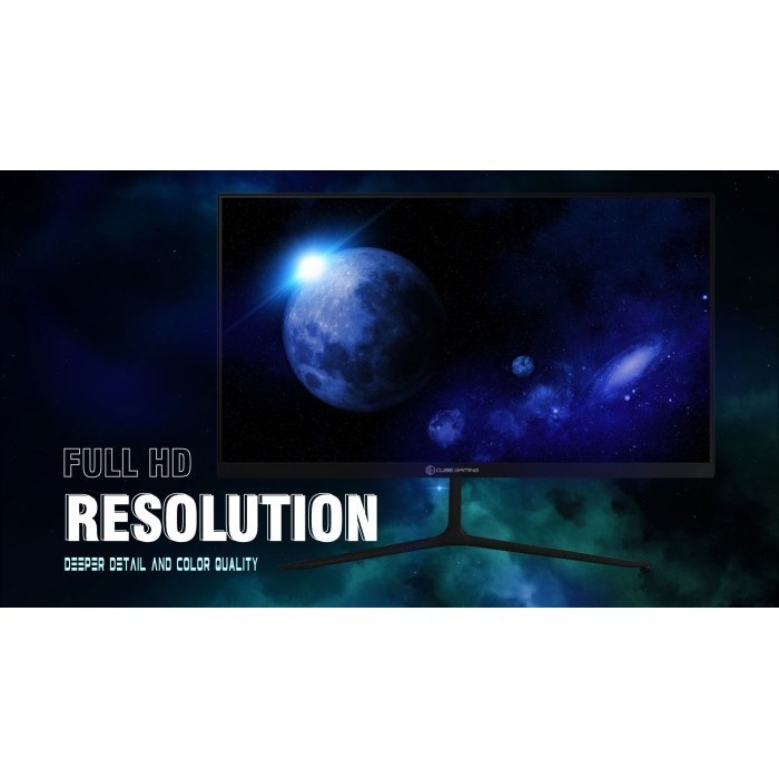Monitor Cube Gaming Iris 23.8" Gf24Fi Fhd Ips 165Hz G-Sync / 24 Inch