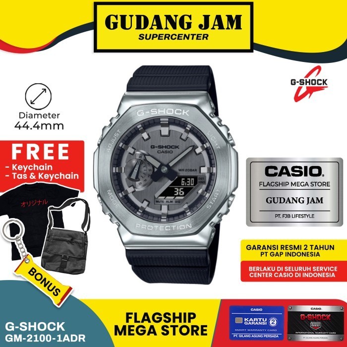 Gshock Gm-2100-1Adr Gm-2100 Gm2100 Garansi Resmi 2 Tahun