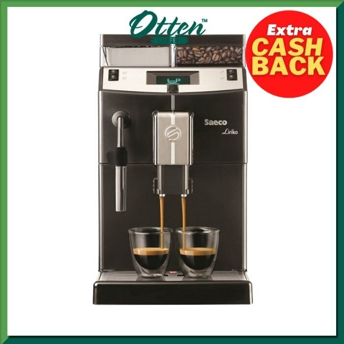 Saeco - Mesin Kopi Otomatis Lirika Black - Automatic Coffee Machine Termurah Terlaris Promo